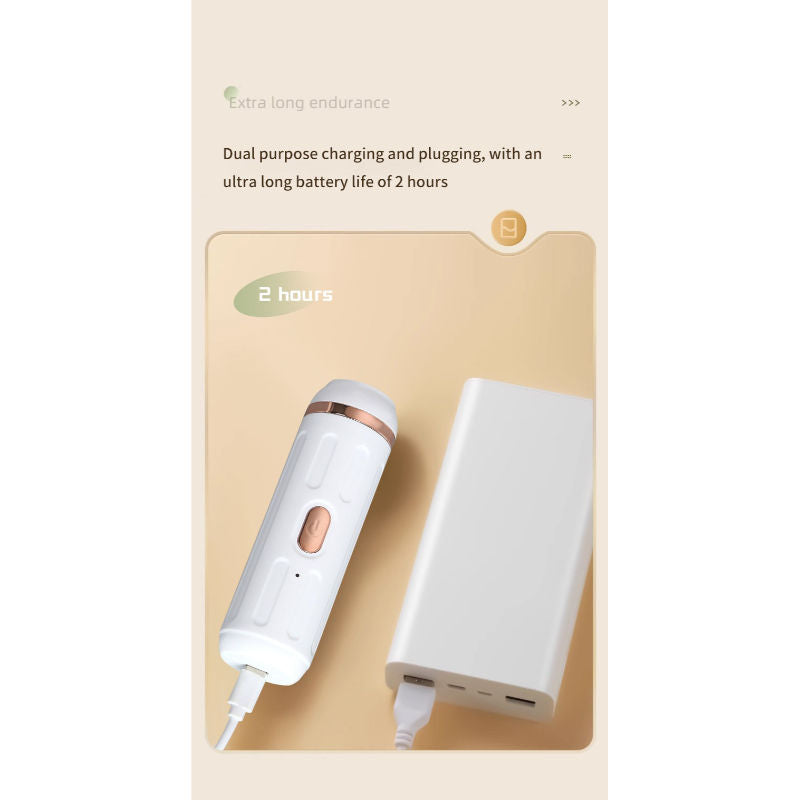 SEMINO Wireless Rechargeable Portable Foot Grinder Device