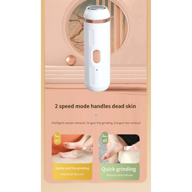 SEMINO Wireless Rechargeable Portable Foot Grinder Device