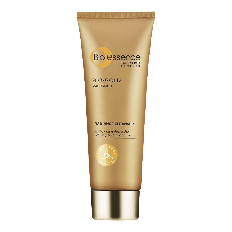 Bio-essence 24K Gold Radiance Cleanser, Niacinamide Face Wash For Women, Collagen & Amino Acid