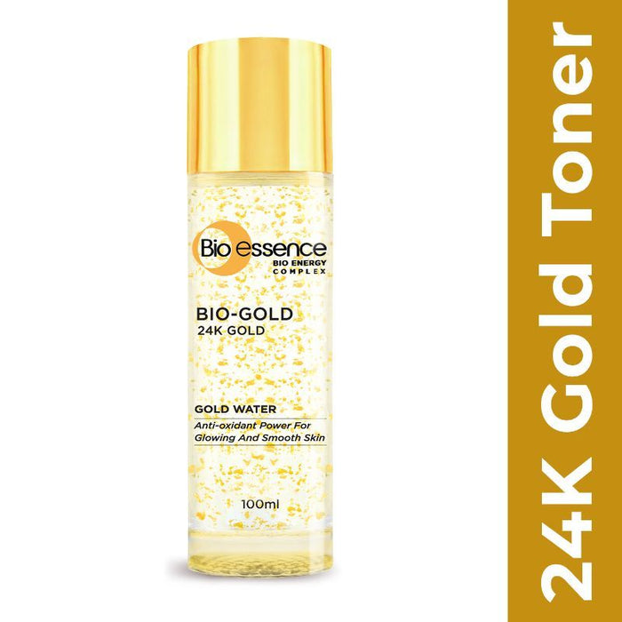 Bio-essence 24K Gold Toner, Pore Tightening, Hyaluronic Acid, Niacinamide & Peptides