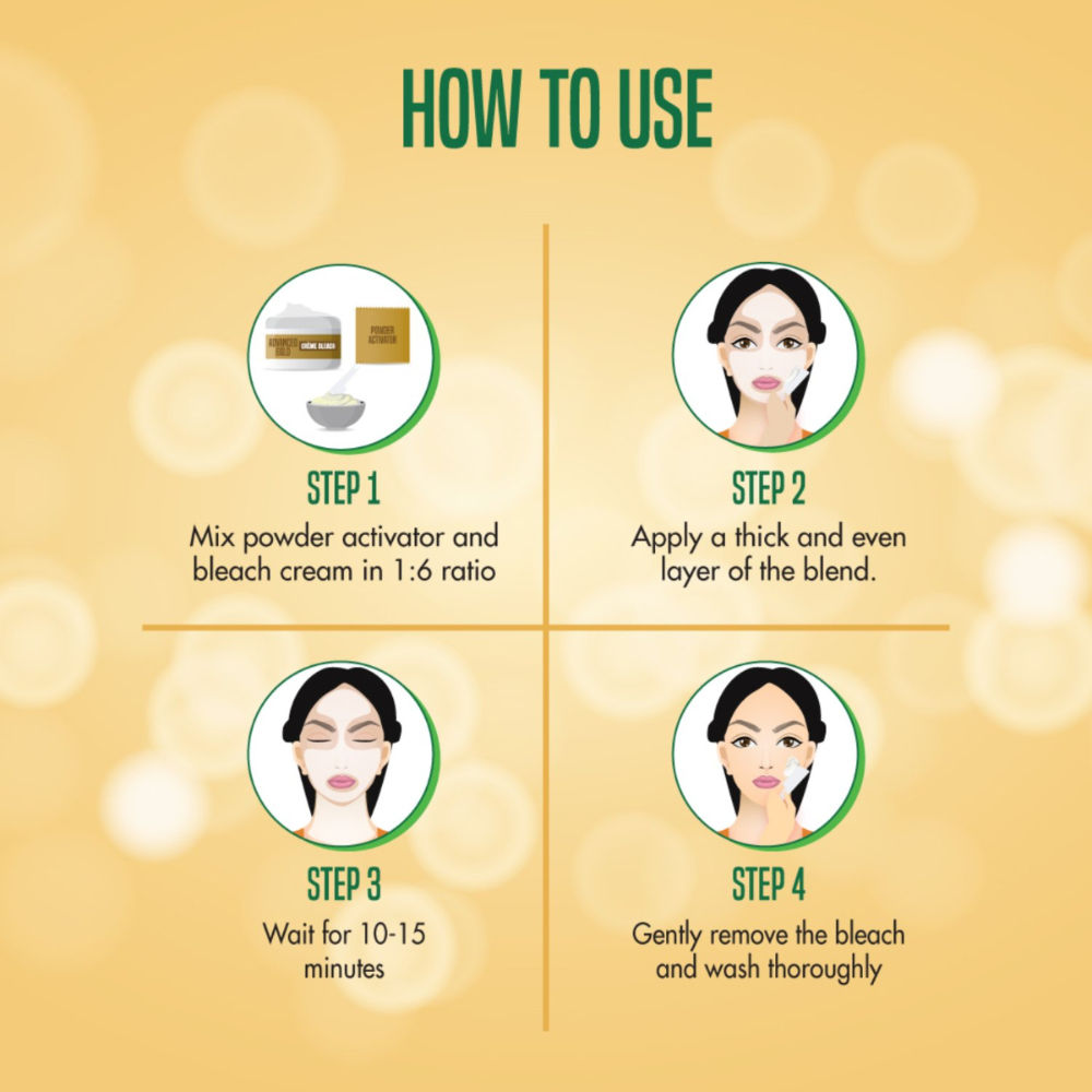 Nature's Essence Professional Advanced Gold Creme Bleach