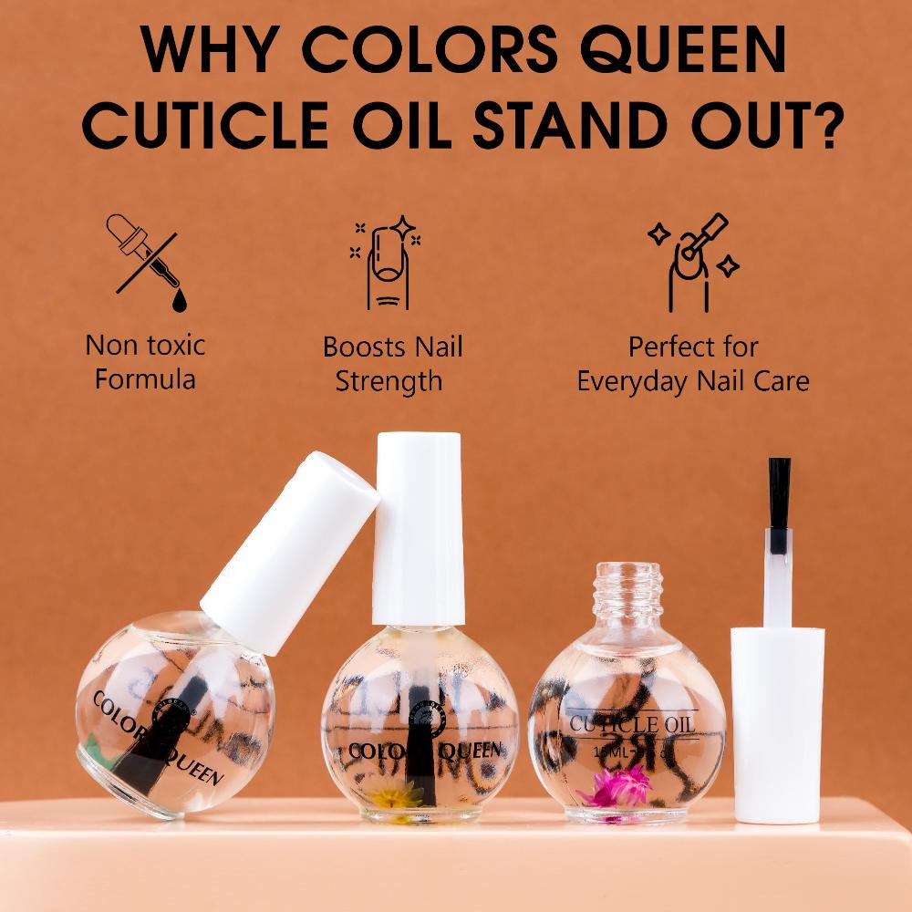 Colors Queen Nails Cuticle Oil Transparent