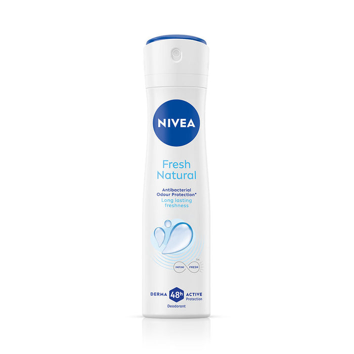 NIVEA Women Deodorant, Fresh Natural, Long Lasting Freshness & 48h Protection