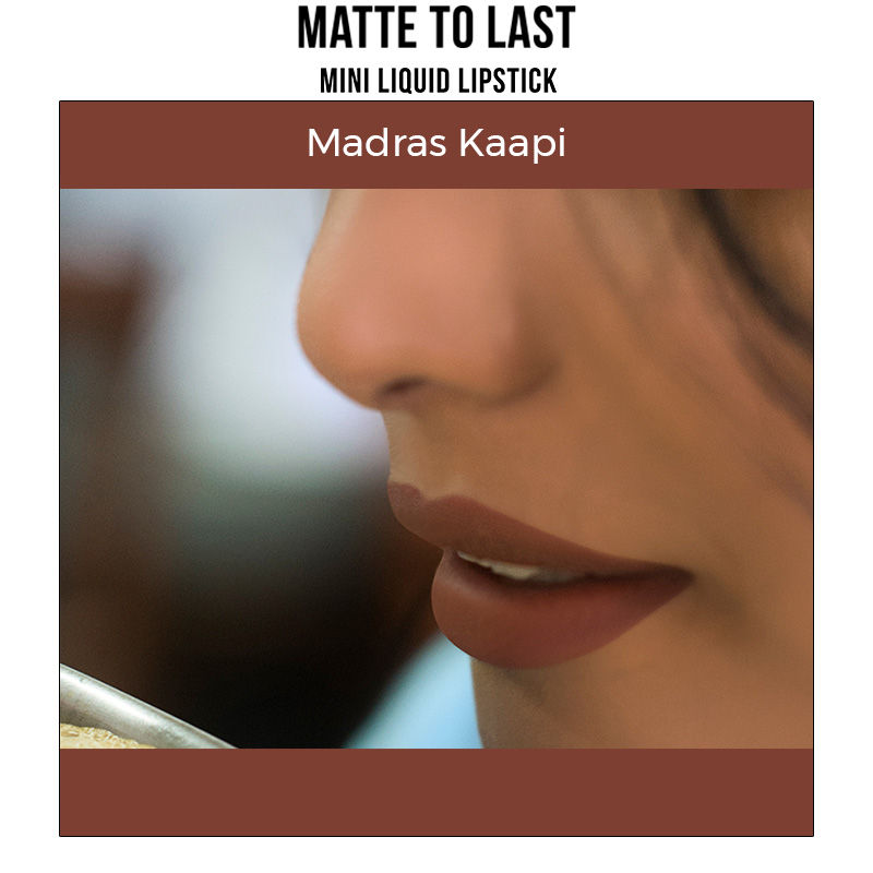 Nykaa Cosmetics Matte To Last! Mini Liquid Lipstick