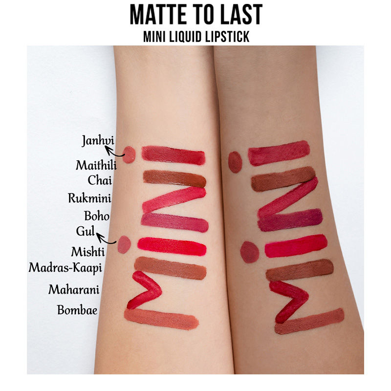Nykaa Cosmetics Matte To Last! Mini Liquid Lipstick