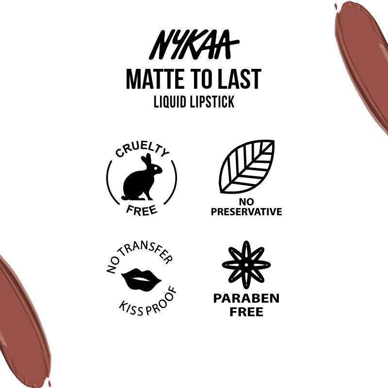 Nykaa Cosmetics Matte To Last! Mini Liquid Lipstick