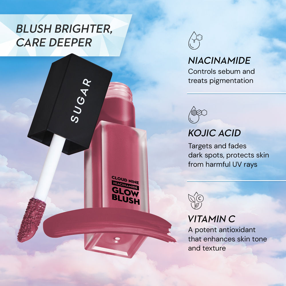 SUGAR Cloud Nine Niacinamide Glow Blush