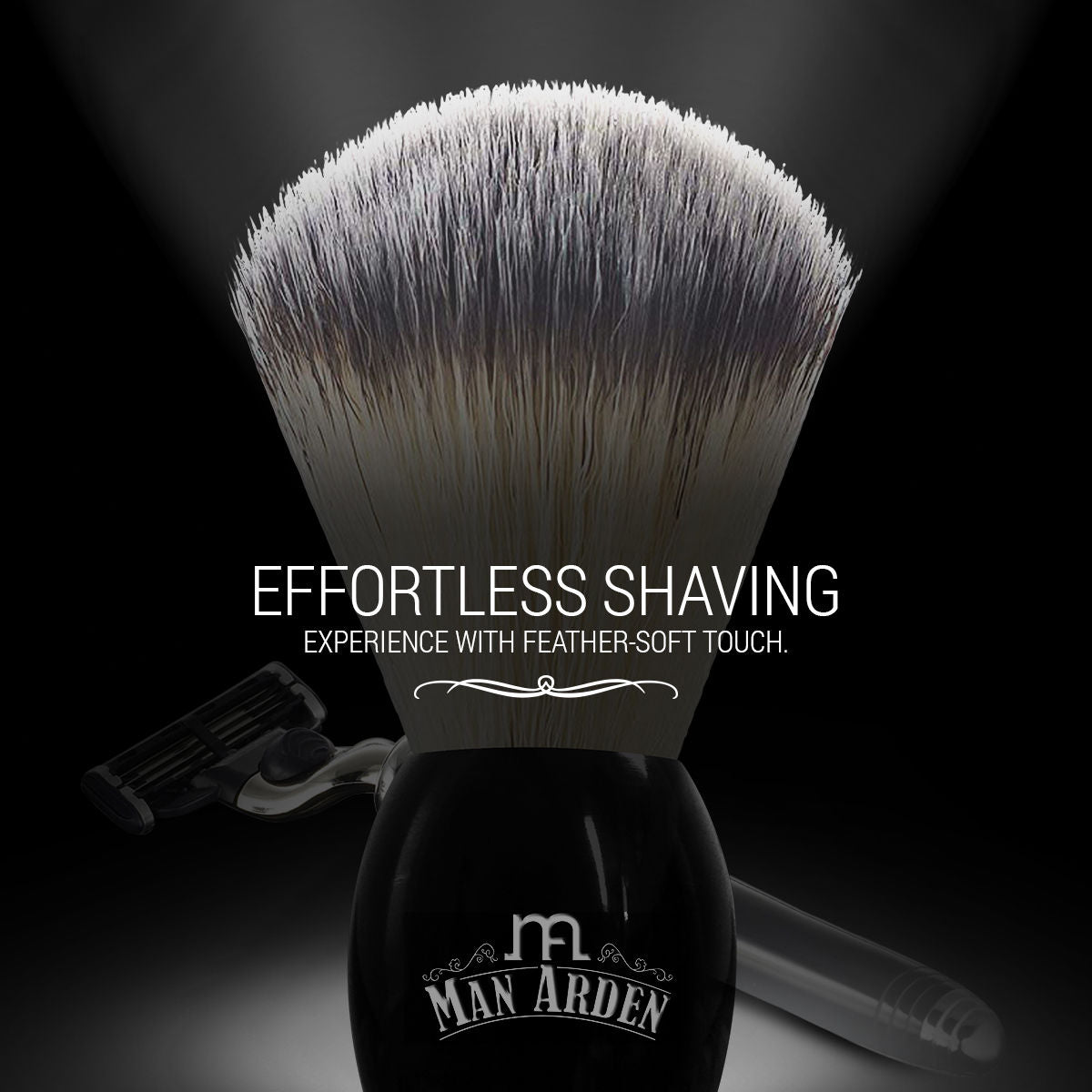 Man Arden Premium Shaving Brush With Extra Soft Bristles