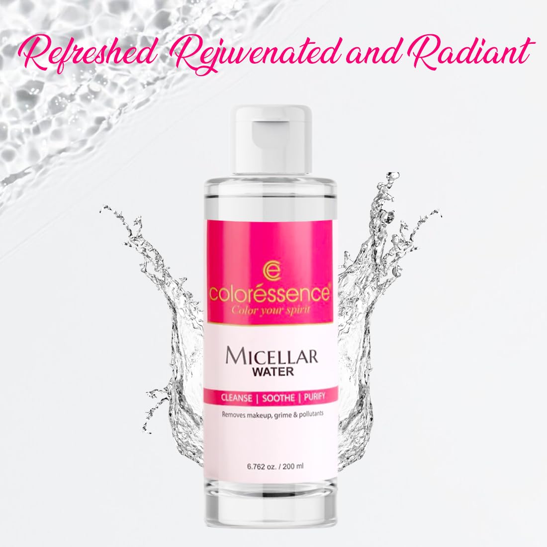 Coloressence GlowPurity Micellar Water - White