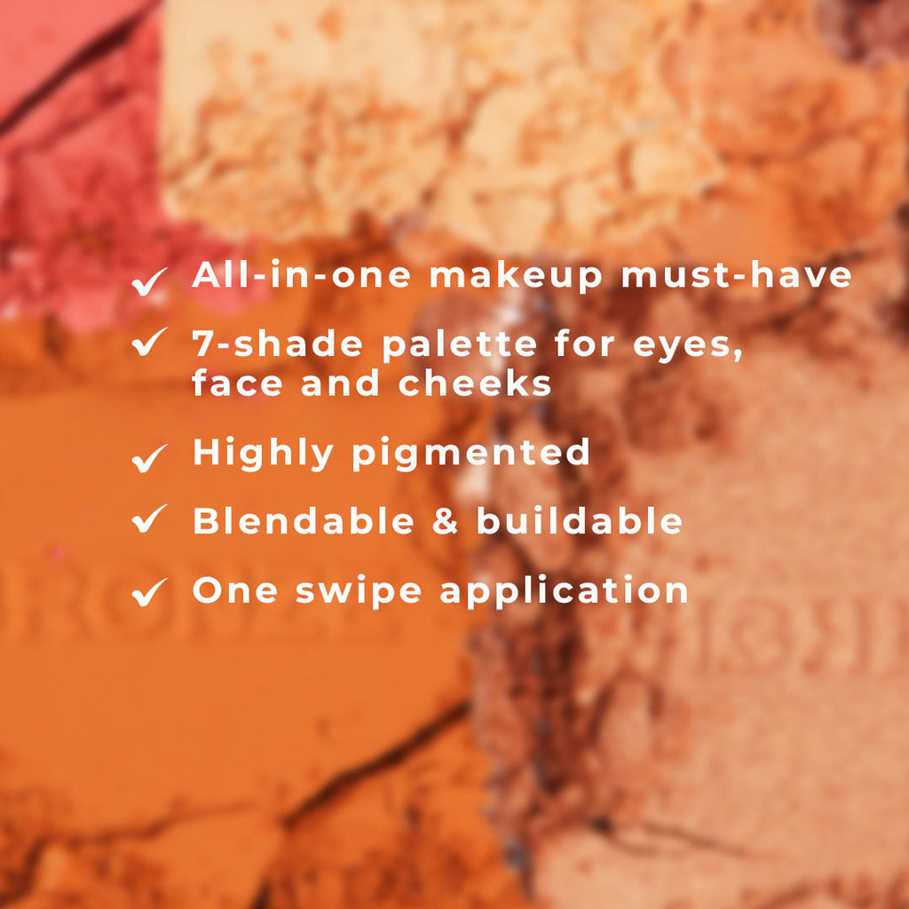 Revolution Pro Iconic Eye & Cheek Palette - Light Medium