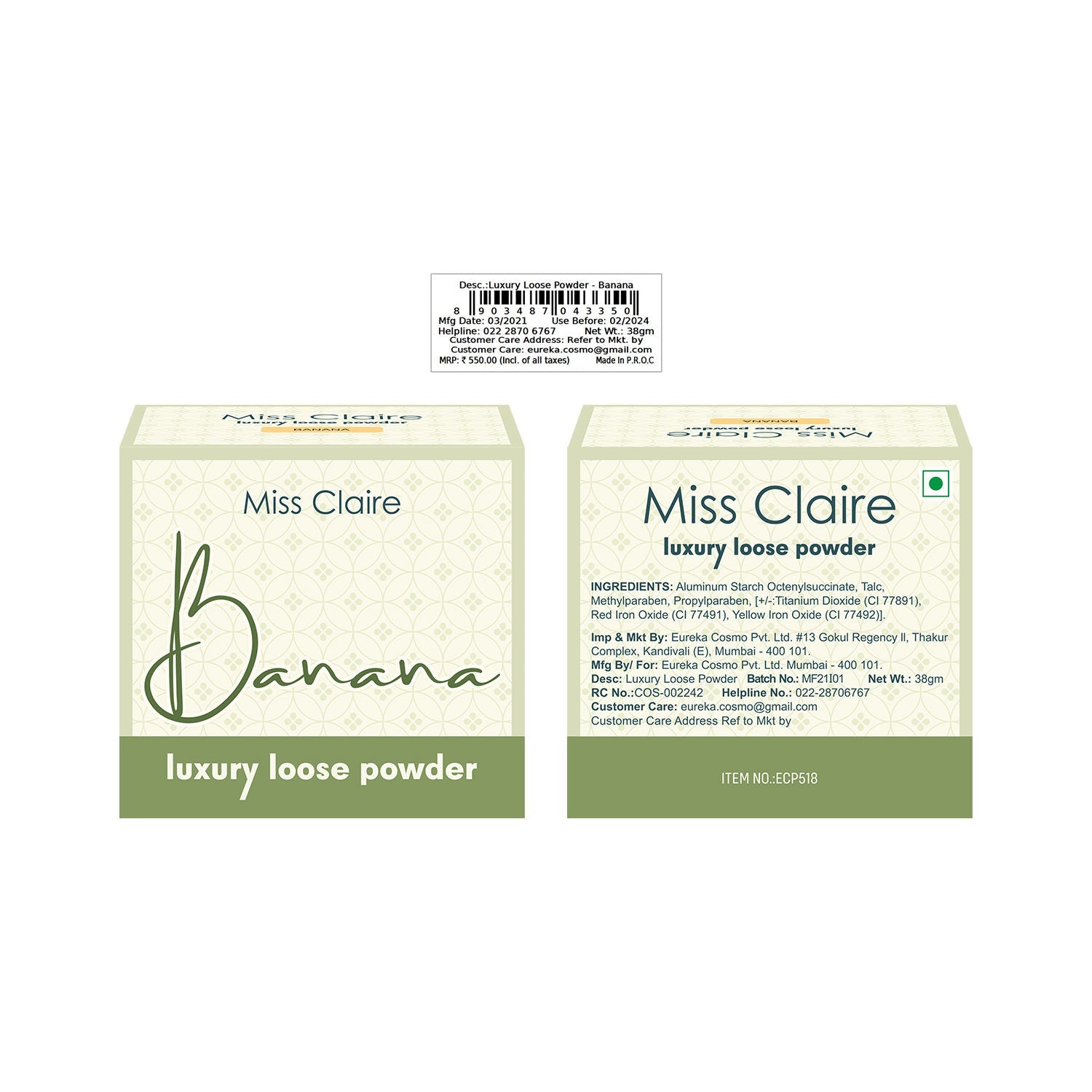 Miss Claire Luxury Loose Powder