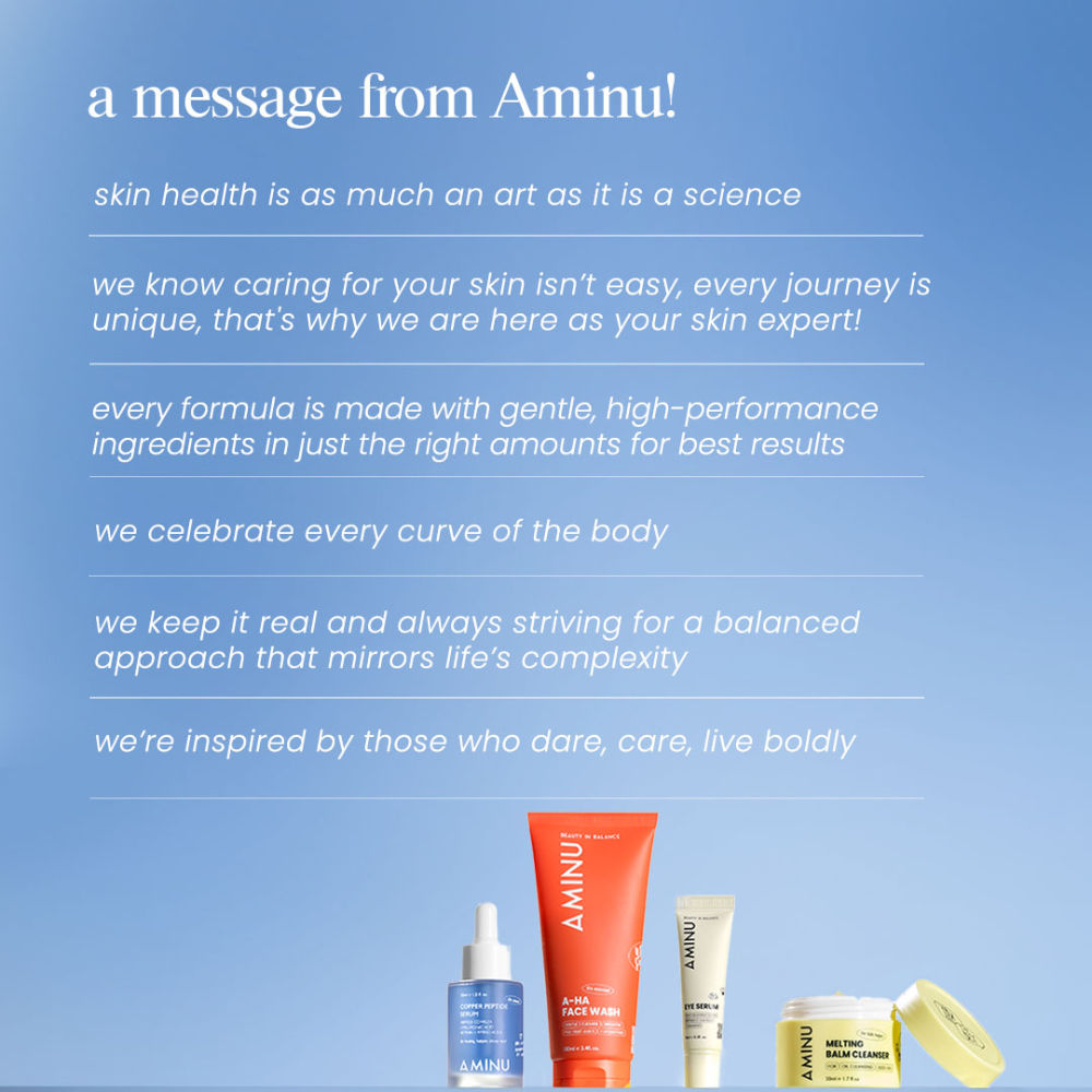 Aminu VitB Body Lotion Brightening, Nourishing, Barrier-Repair Niacinamide + HA + Antioxidants