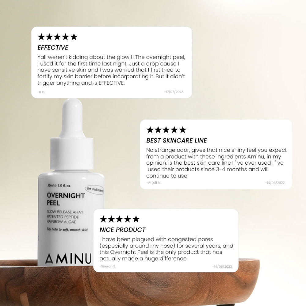 Aminu Overnight Peel Serum