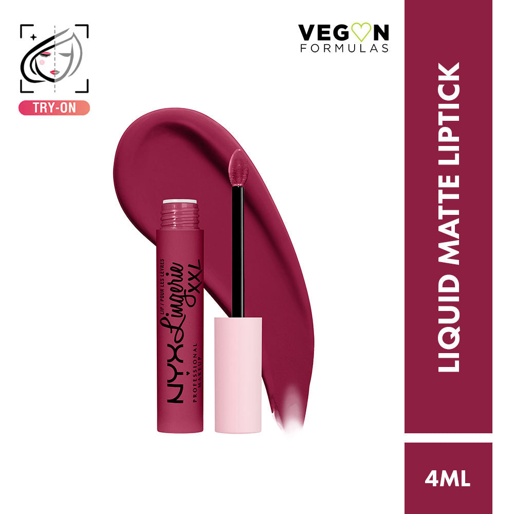 NYX Professional Makeup Lip Lingerie Xxl Matte Liquid Lipstick - Turn On