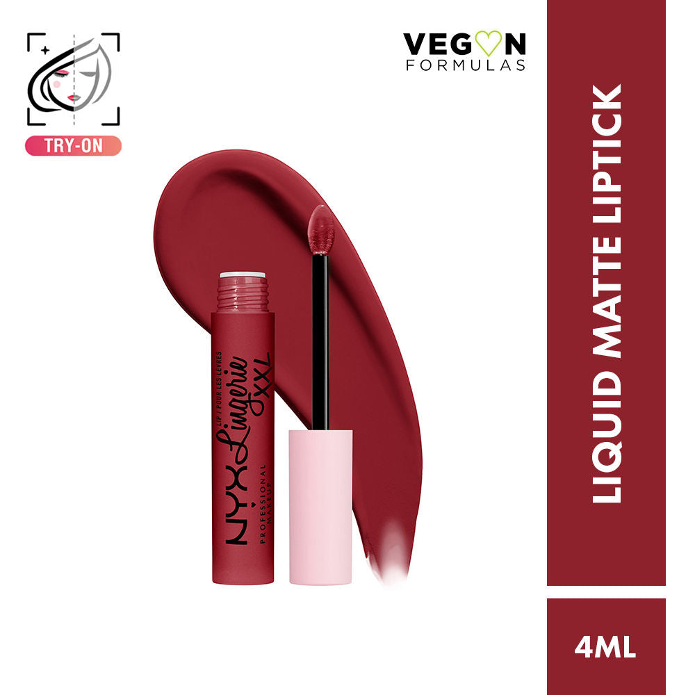NYX Professional Makeup Lip Lingerie Xxl Matte Liquid Lipstick - Turn On