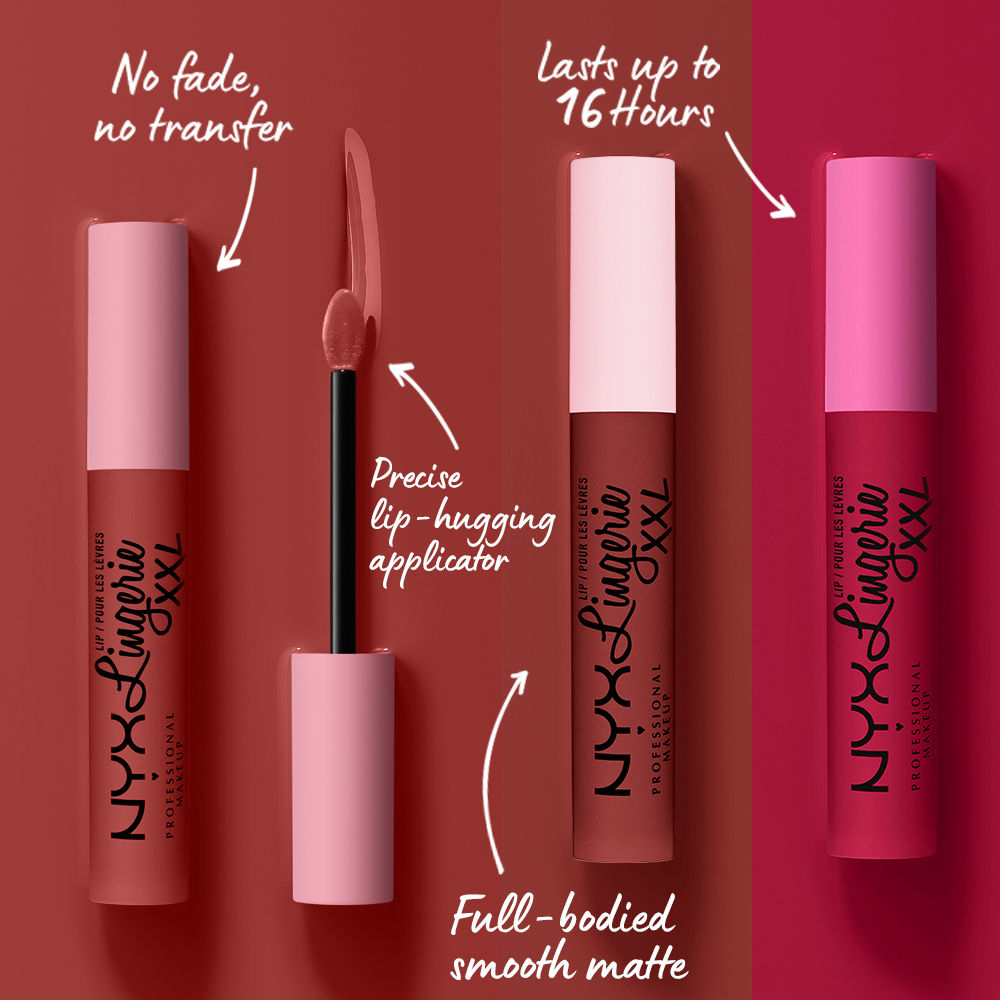 NYX Professional Makeup Lip Lingerie Xxl Matte Liquid Lipstick - Turn On