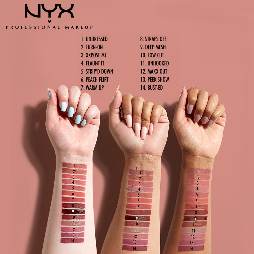 NYX Professional Makeup Lip Lingerie Xxl Matte Liquid Lipstick - Turn On