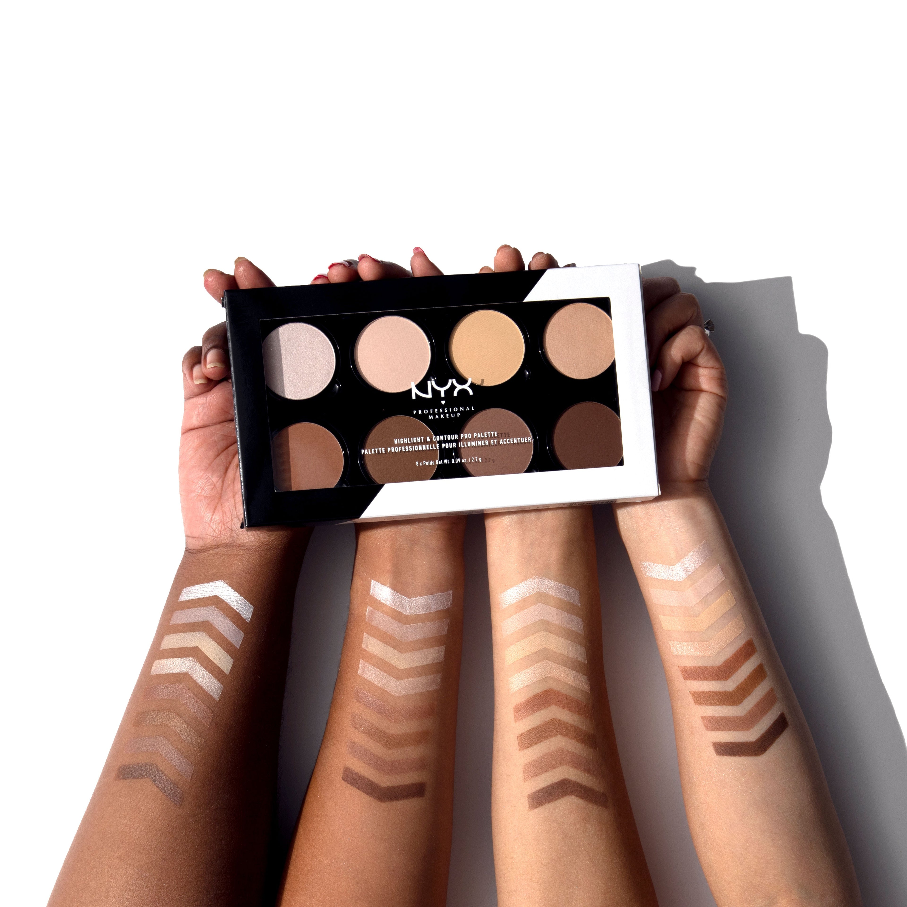 NYX Professional Makeup Highlight & Contour Pro Palette Matte Finish (HCPP01)