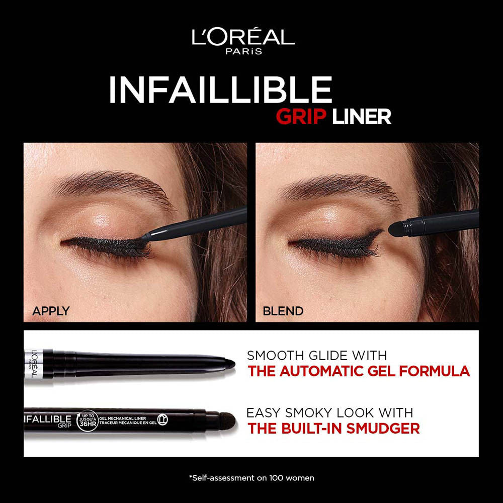 L'Oreal Paris Infaillible Grip Upto 36H Gel Automatic Eye Liner