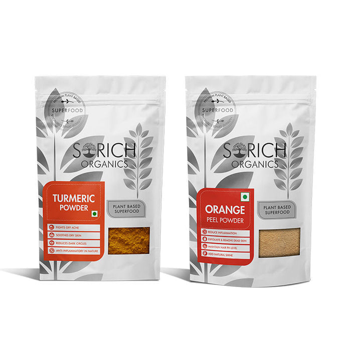 Sorich Organics Turmeric And Dried Orange Peel Powder