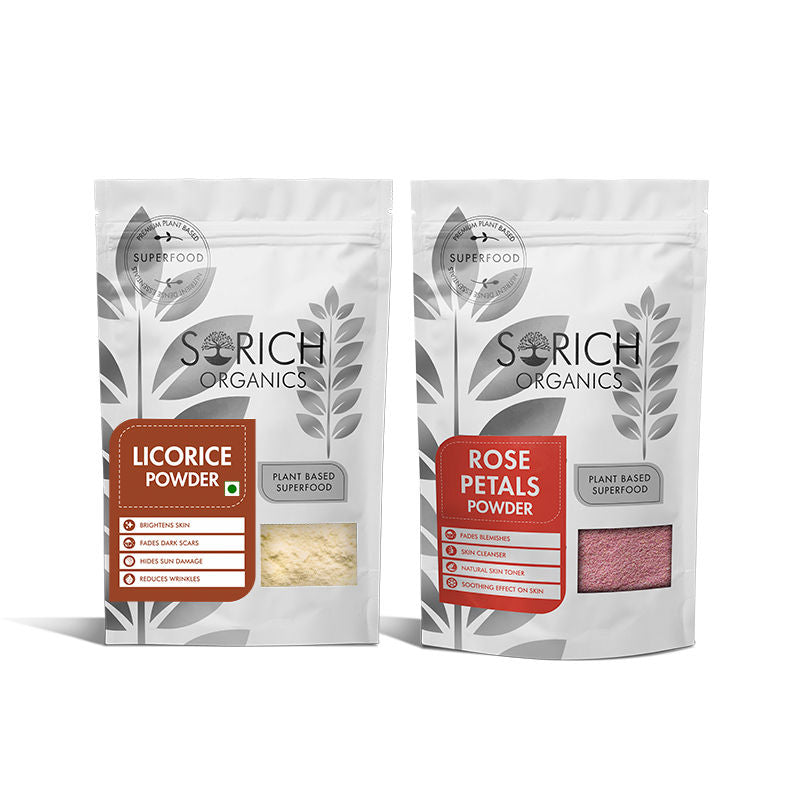 Sorich Organics Rose Petals And Licorice Powder