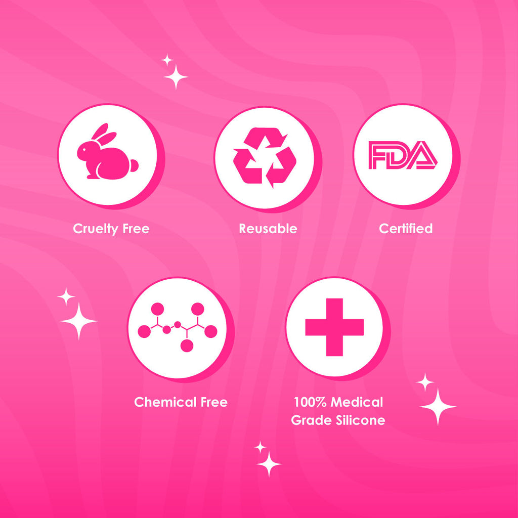 Lemme Be Reusable Menstrual Disc - Medium SizeZ Disc - 100% Medical Grade Silicone