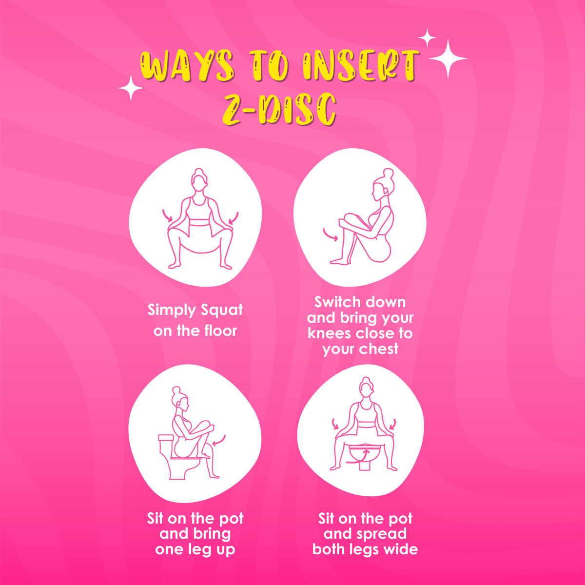 Lemme Be Reusable Menstrual Disc - Medium SizeZ Disc - 100% Medical Grade Silicone