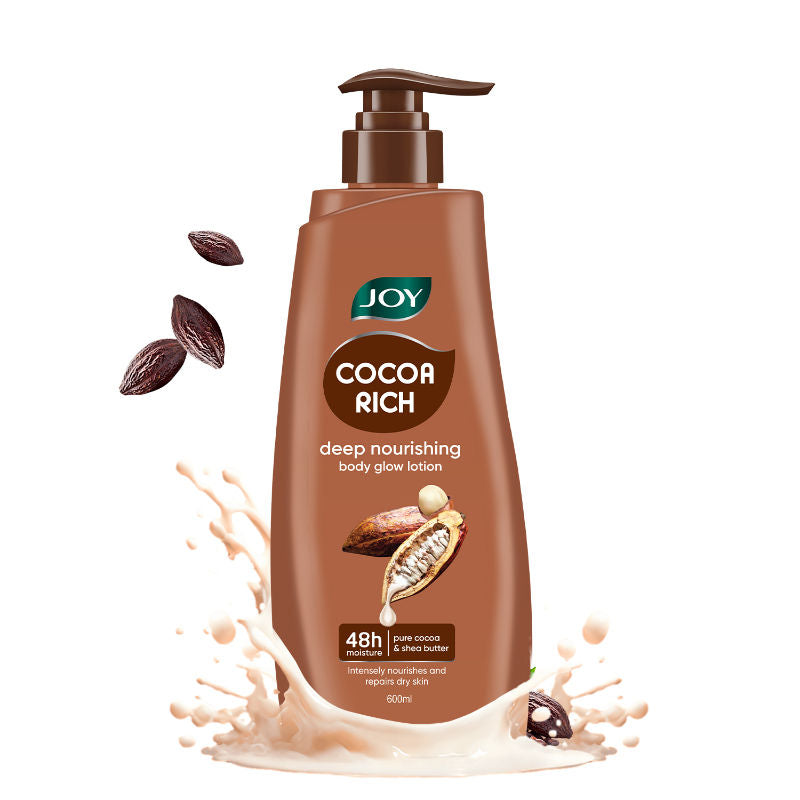 Joy Cocoa Rich Intense Nourishing Body Lotion - Shea & Cocoa Butter, 24hr Moisture for Winter