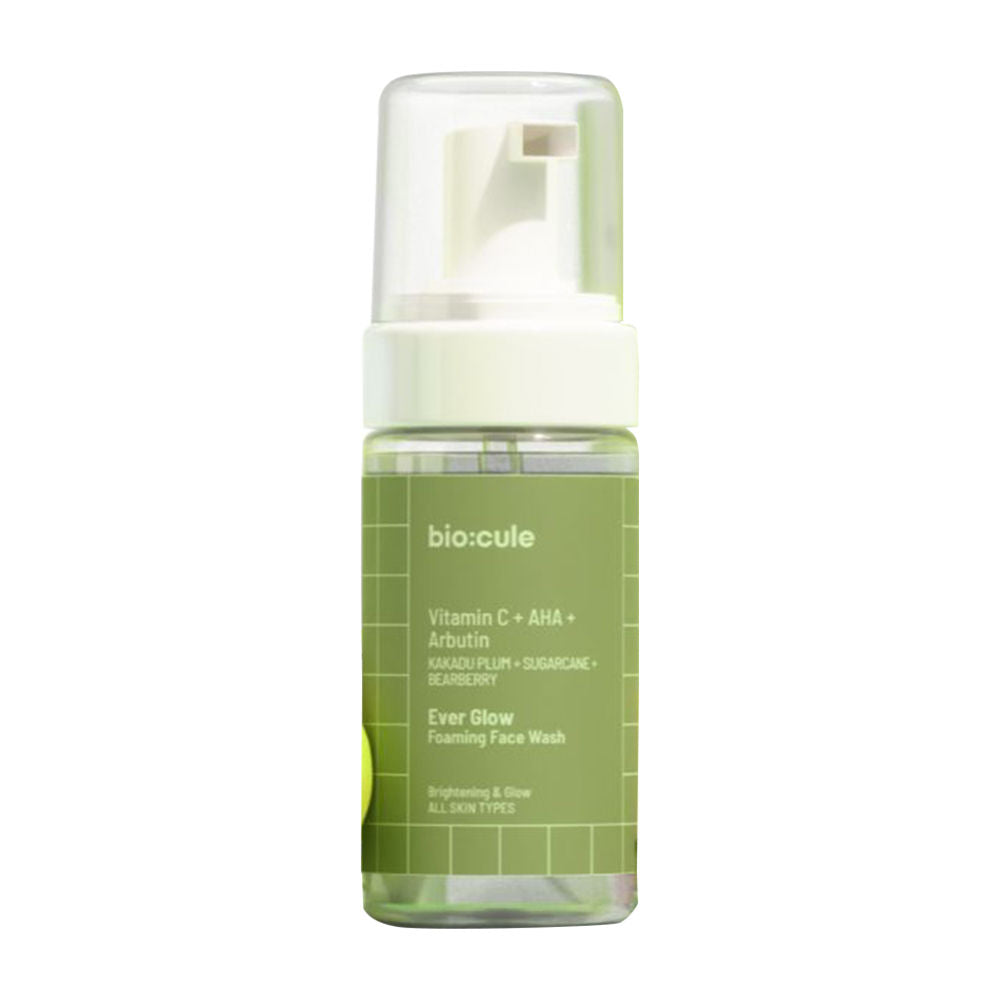 Biocule Ever Glow Vitamin C Foaming Face Wash With AHA & Arbutin For All Skin