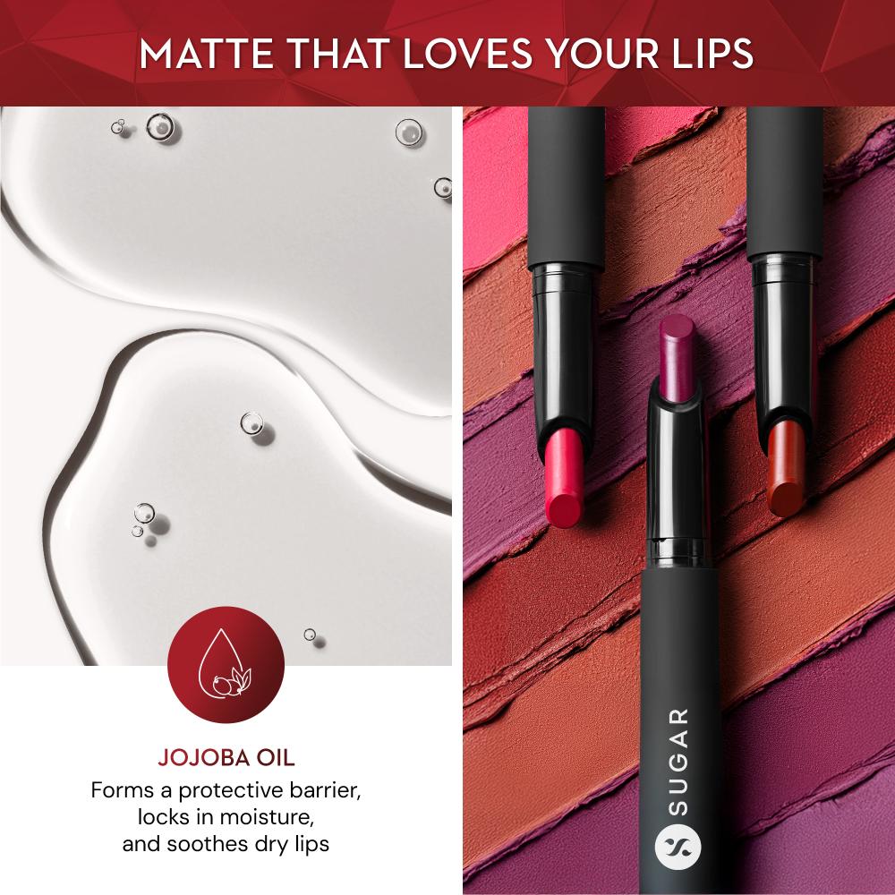 SUGAR Matte Attack Transferproof Lipstick