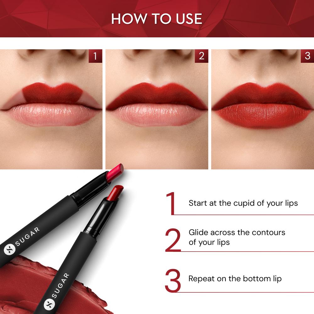 SUGAR Matte Attack Transferproof Lipstick