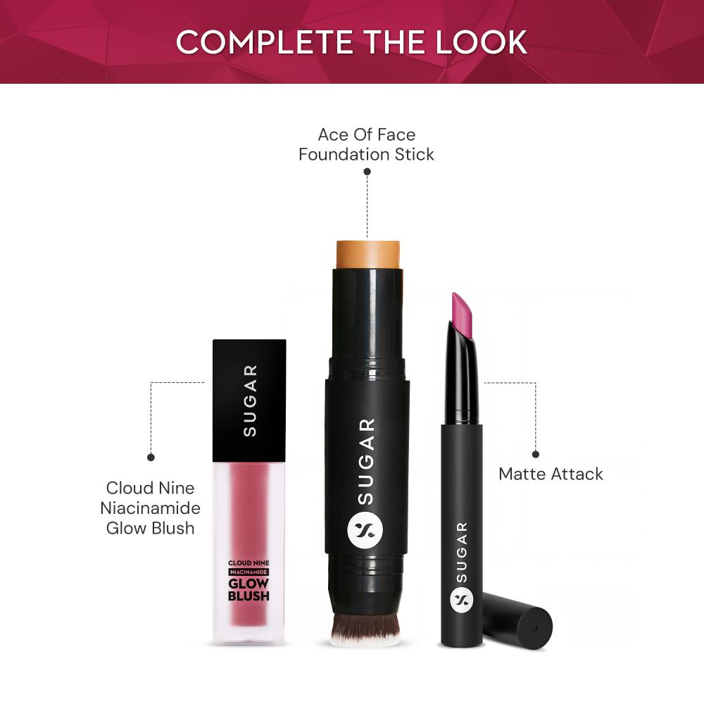 SUGAR Matte Attack Transferproof Lipstick