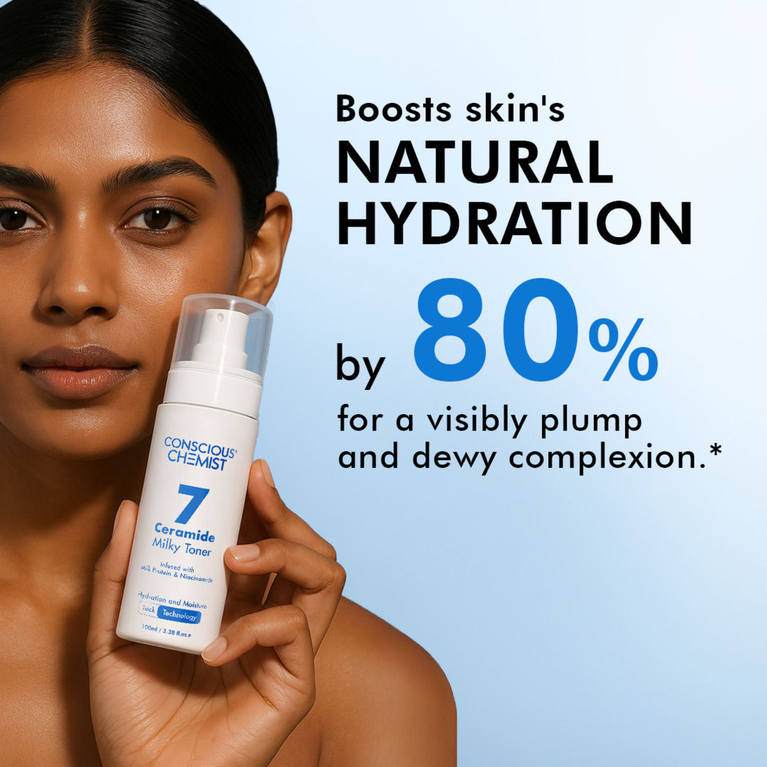 Conscious Chemist 7 Ceramide Infused Milky Toner With Milk Protein & Niacinamide