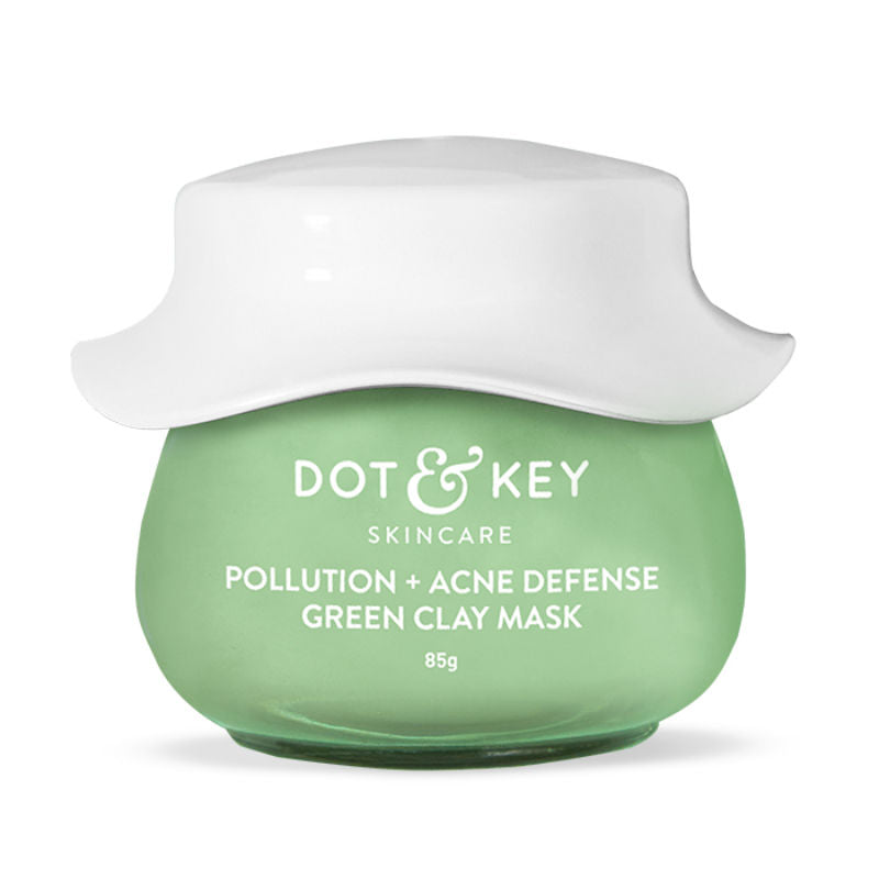 Dot & Key Anti-Acne Salicylic Green Clay Face Mask For Dark Spots Redution & Balances Oil & Sebum