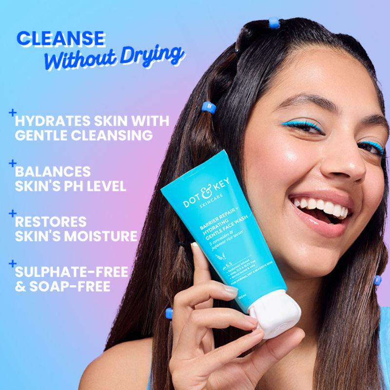 Dot & Key Barrier Repair + Hydrating Gentle Face Wash