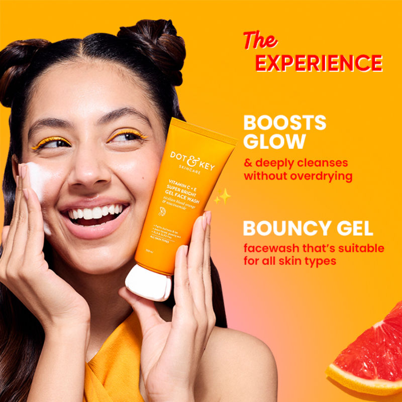 Dot & Key Vitamin C + E Super Bright Gel Face Wash