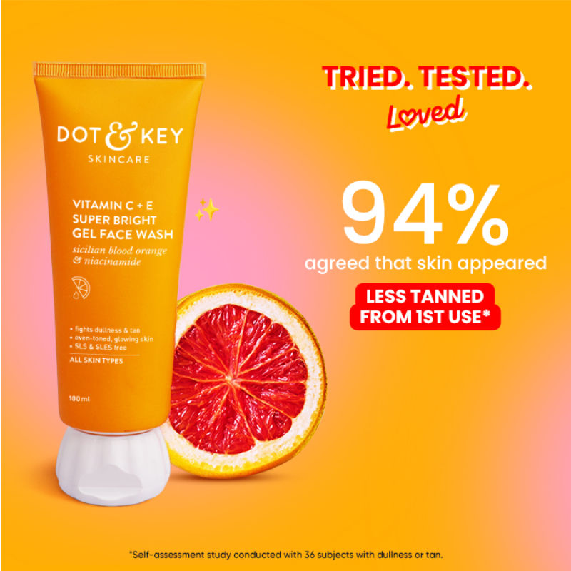 Dot & Key Vitamin C + E Super Bright Gel Face Wash