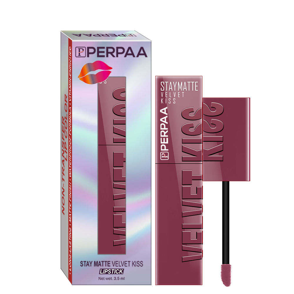 PERPAA Velvet Kiss Matte Waterproof Liquid Lipstick