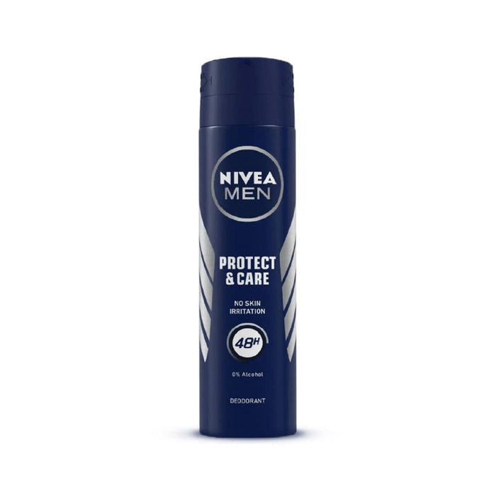 NIVEA MEN Deodorant, Protect & Care, No Skin Irritation & 48h Freshness