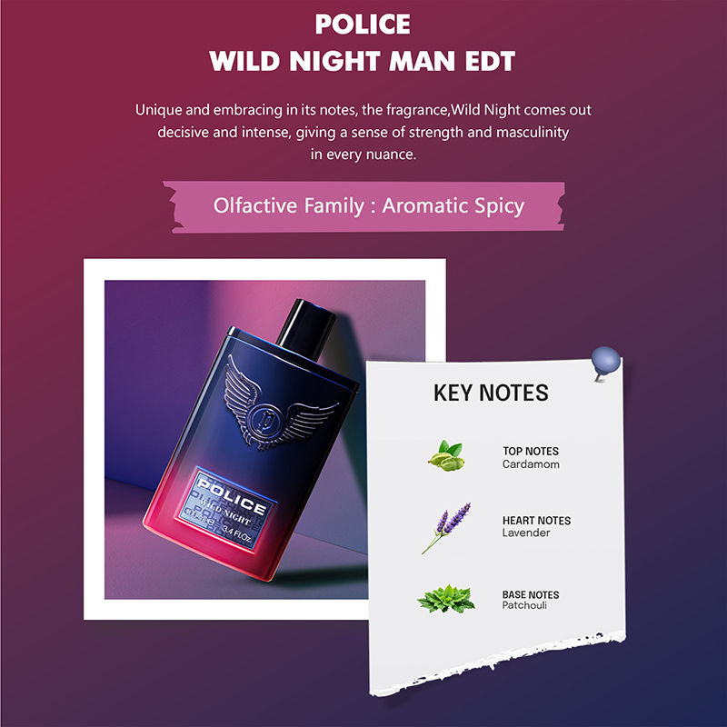 Police Wild Night Man Eau De Toilette