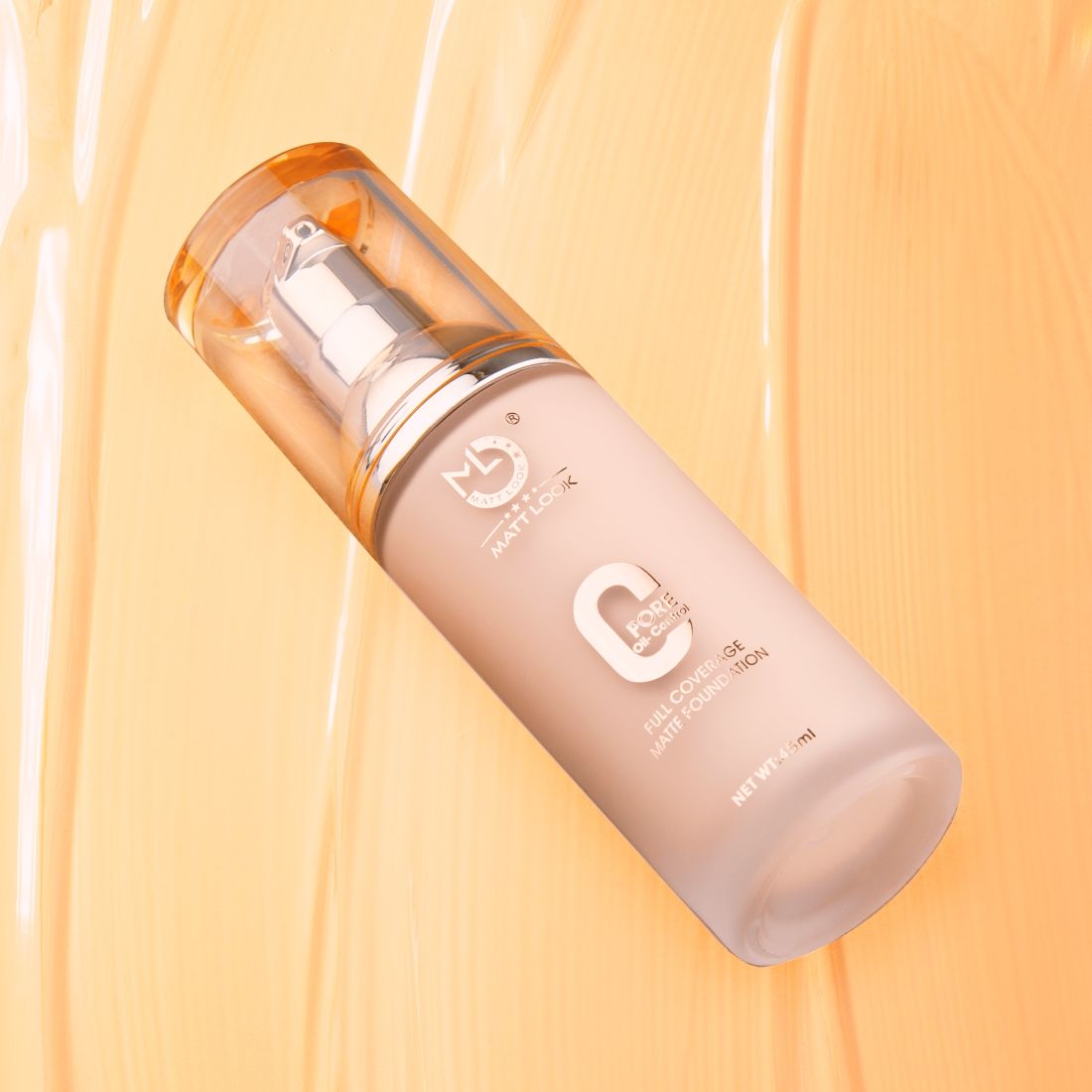 Matt look Zero Pore Oil Control Full Coverage Matte Foundation