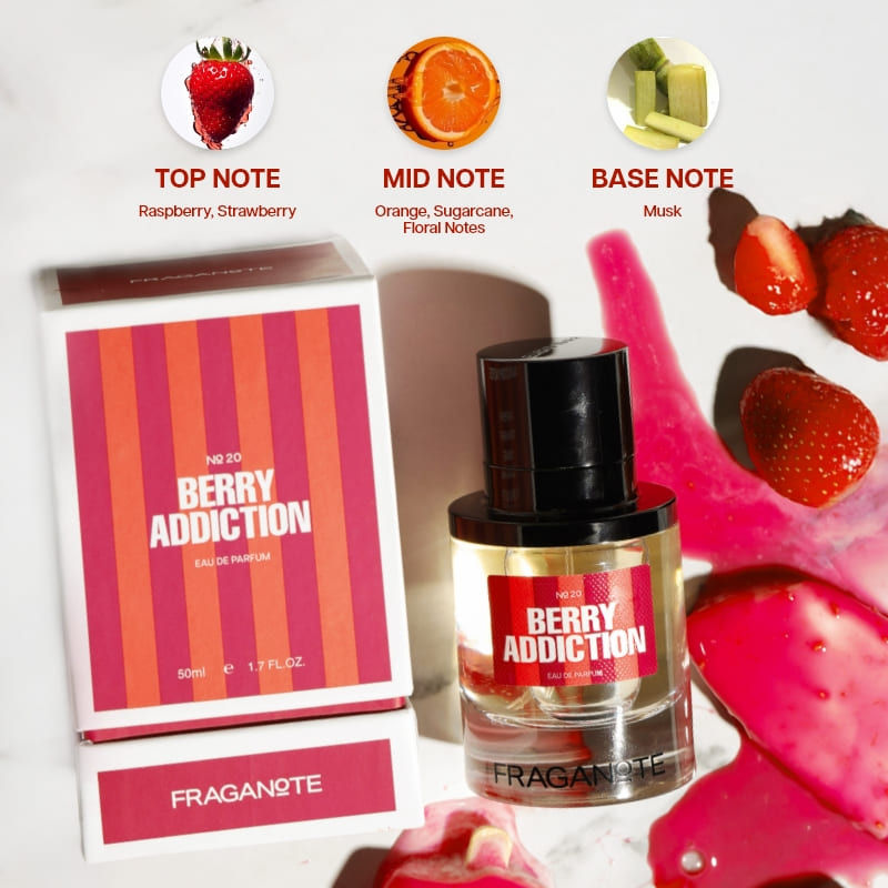 FRAGANOTE Berry Addiction Eau De Parfum