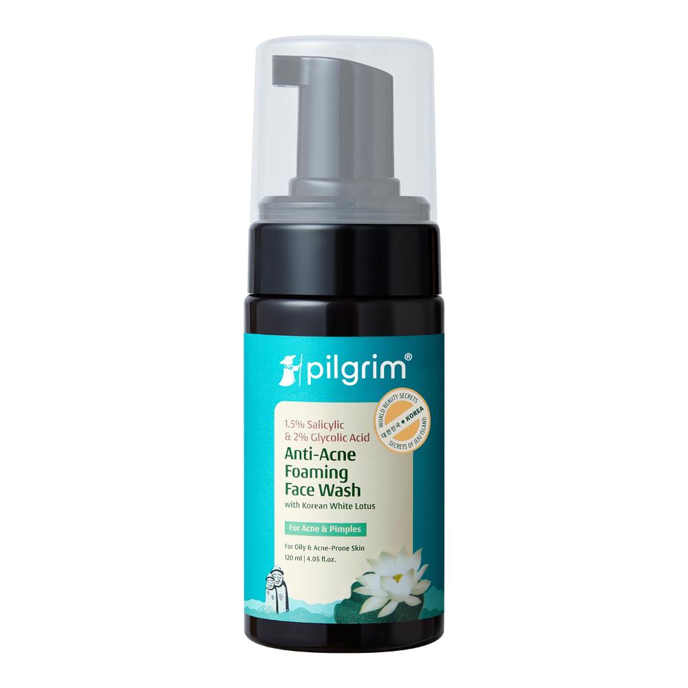 Pilgrim Salicylic (BHA) & Glycolic Acid (AHA) Foaming Face Wash