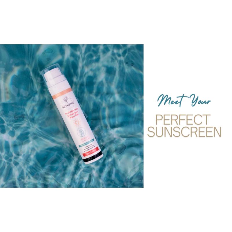 SKINSIDE 1% Hyaluronic Sunscreen Aqua Gel Ultra Light SPF 50 PA++++
