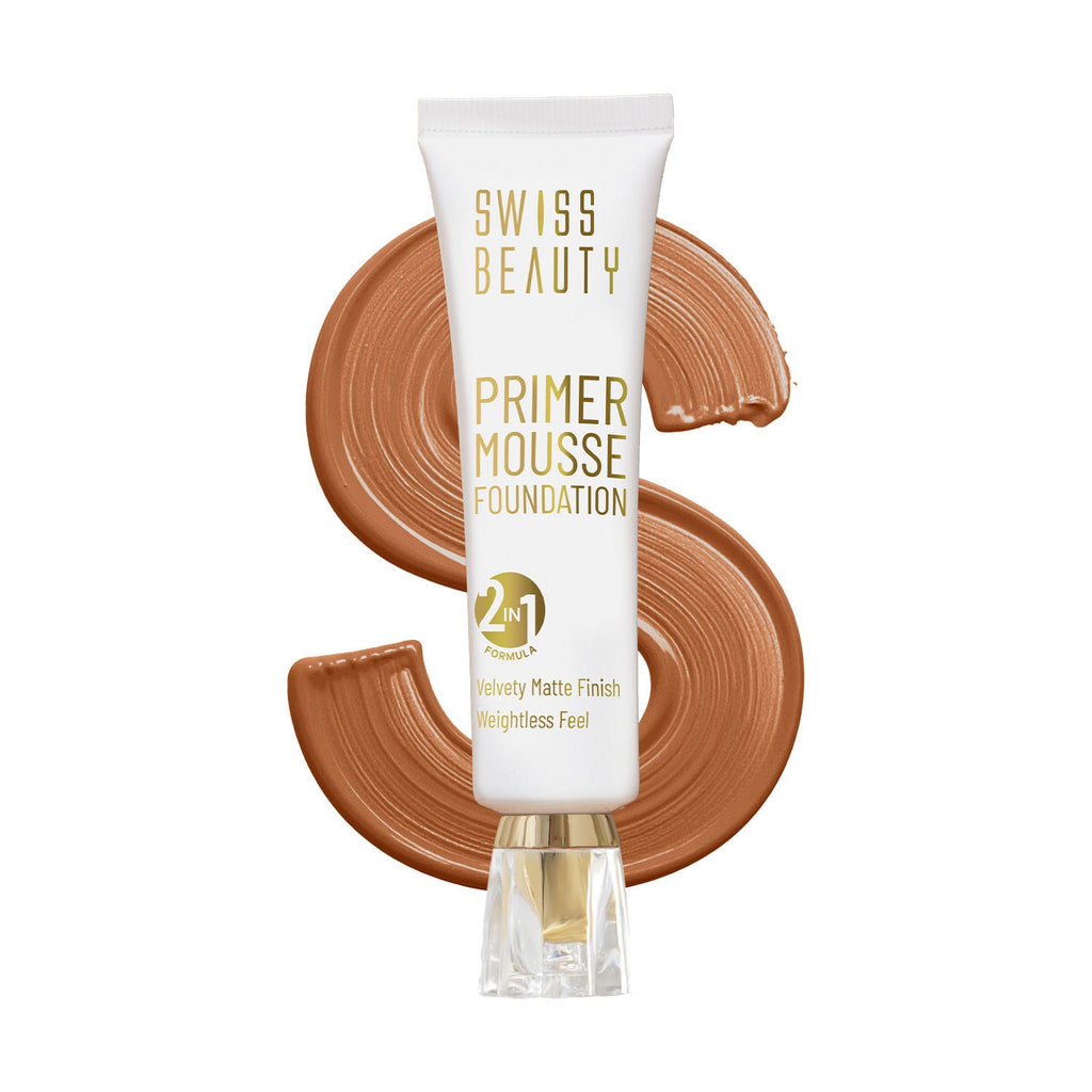 Swiss Beauty Primer Mousse Foundation