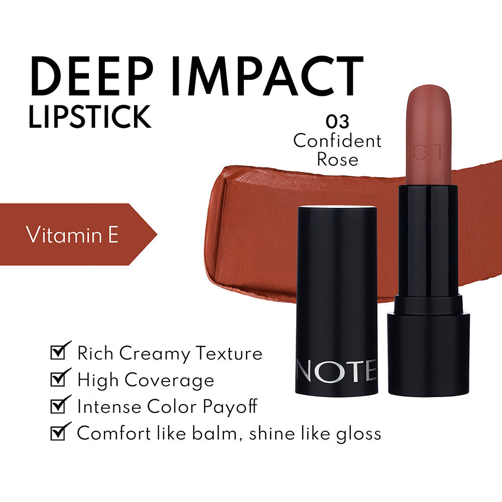 Note Cosmetique Deep Impact Lipstick