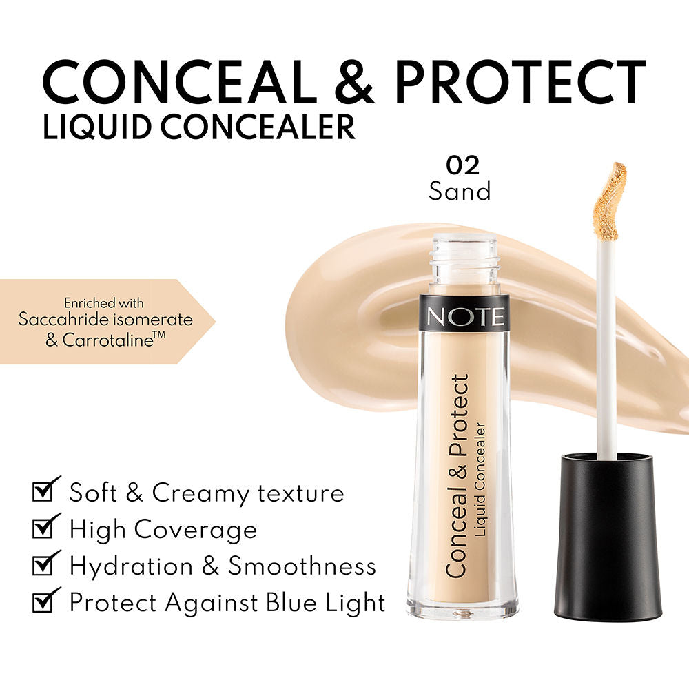 Note Cosmetique Conceal & Protect Liquid Concealer