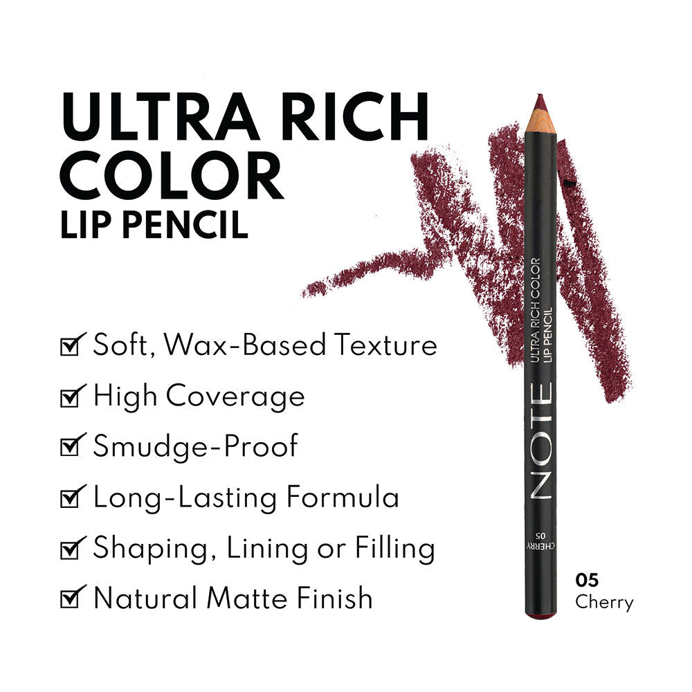 Note Cosmetique Ultra Rich Color Lip Pencil
