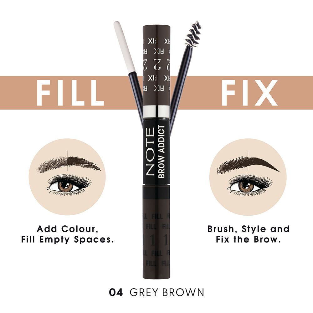 Note Cosmetique Brow Addict Tint & Shaping Gel