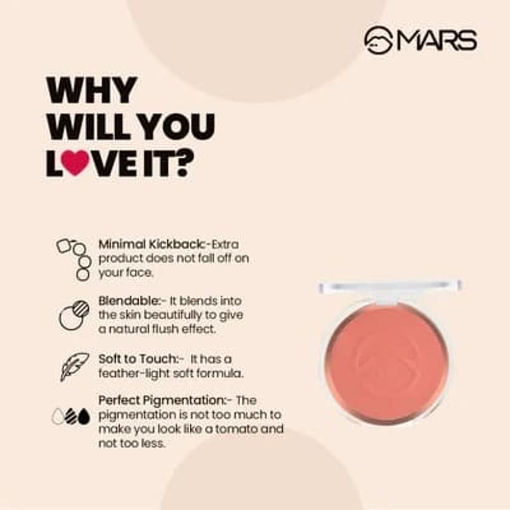 MARS Flush Of Love Face Blusher